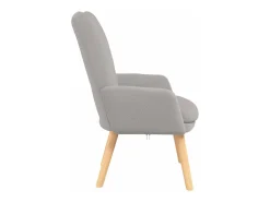 poltrona Cinzento-claro 63 x 67 x 94 cm