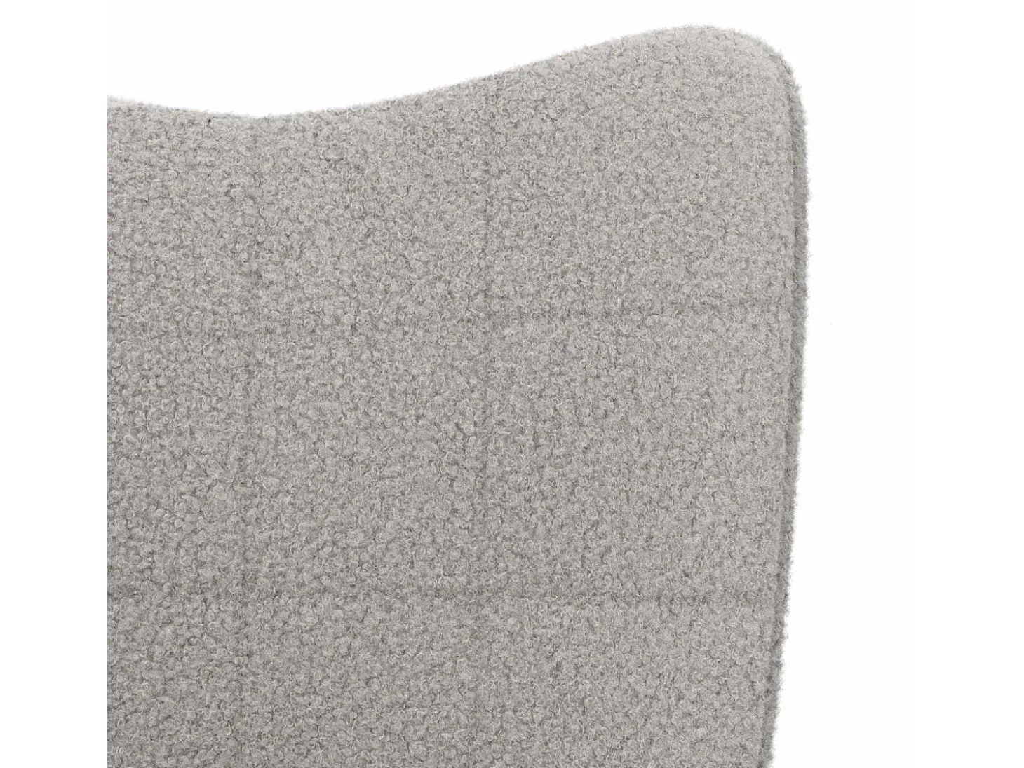 poltrona Cinzento-claro 62 x 67 x 95,5 cm Tecido Sherpa