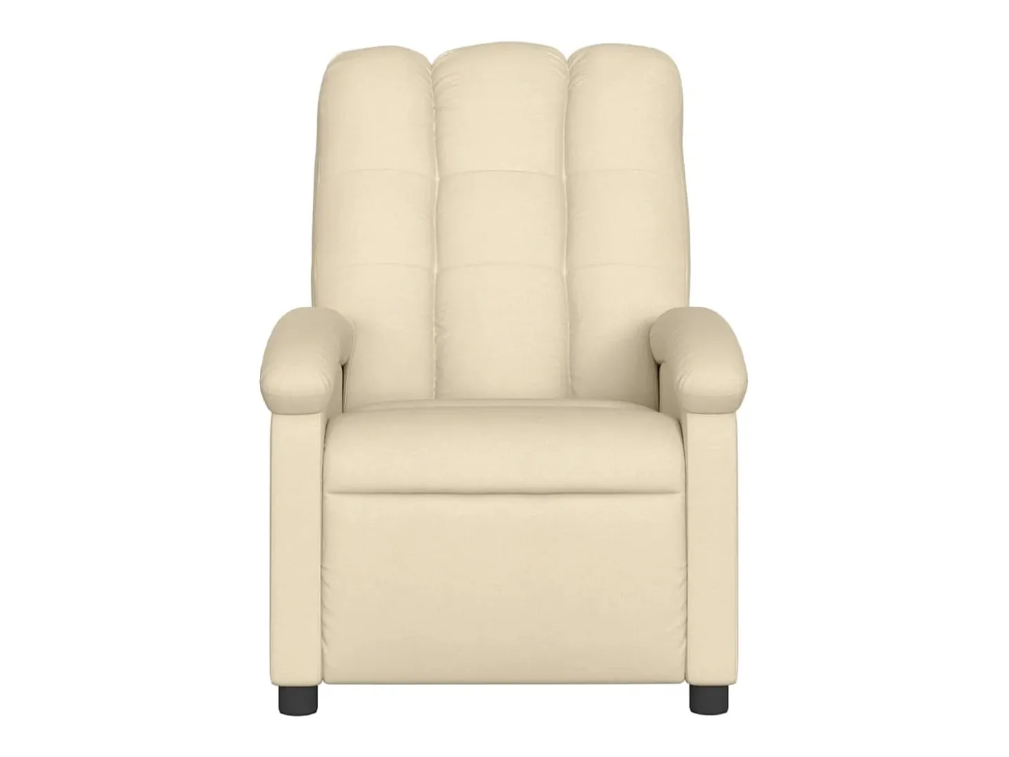 Poltrona Confortável | Poltrona reclinável elétrica tecido cor creme SHL479140