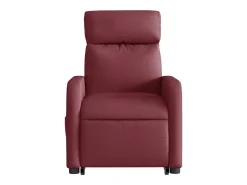 Poltrona Confortável | Poltrona reclinável elevatória elétrica tecido vermelho-tinto SHL410323