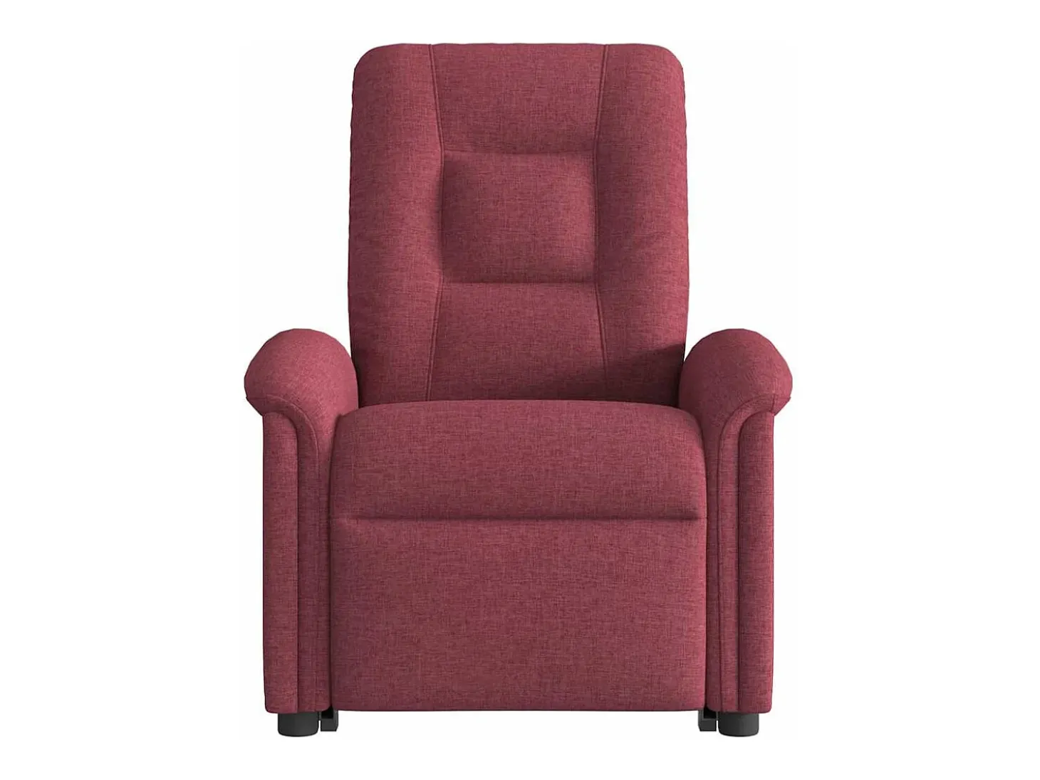 Poltrona Confortável | Poltrona reclinável elevatória elétrica tecido vermelho-tinto SHL702008