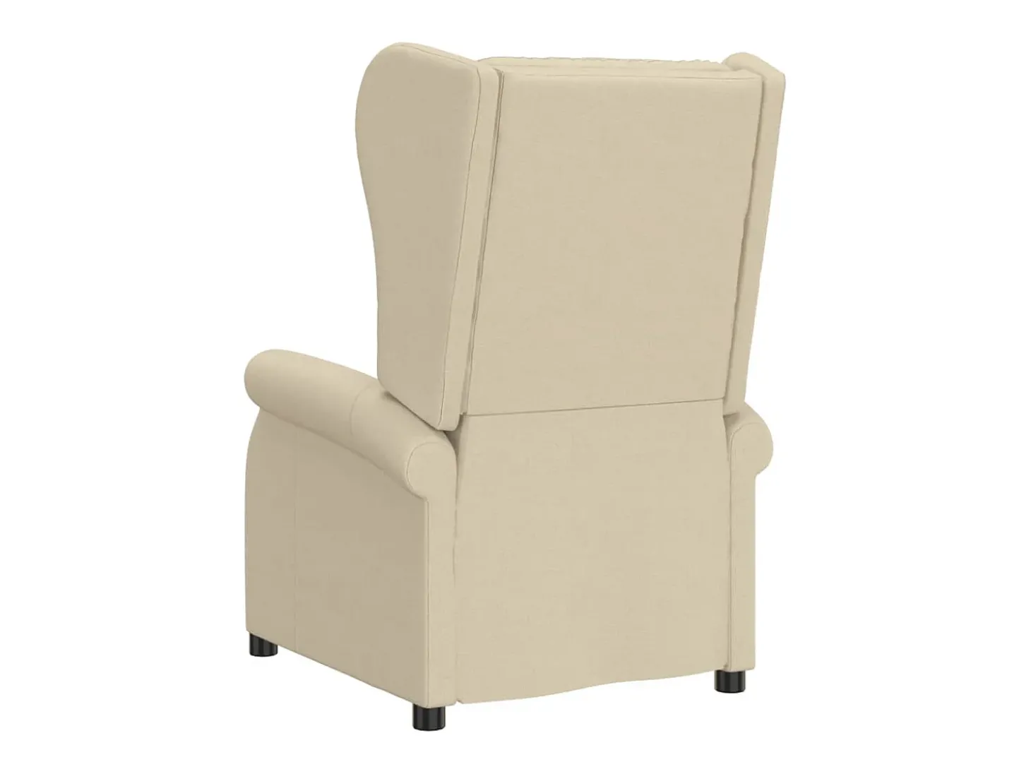 Poltrona Confortável | Poltrona reclinável elétrica tecido cor creme SHL876865