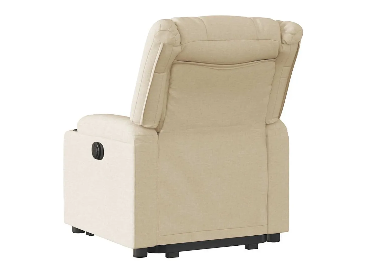 Poltrona Confortável | Poltrona reclinável elevatória tecido cor creme SHL418708