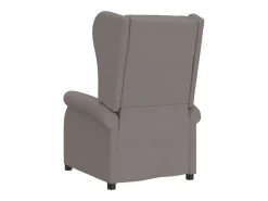 Poltrona Confortável | Poltrona reclinável elétrica tecido castanho-acinzentado SHL120646