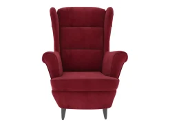 Poltrona Confortável em veludo vermelho tinto SHL308867