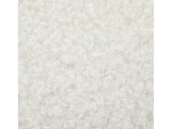 Poltrona de balanço - com banquinho - Veludo - Branco