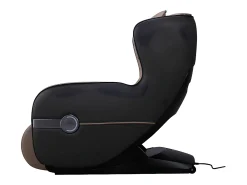 Poltrona de massagens KASOU em pele sintética com sistema de gravidade zero - Bluetooth e LEDs - Bege