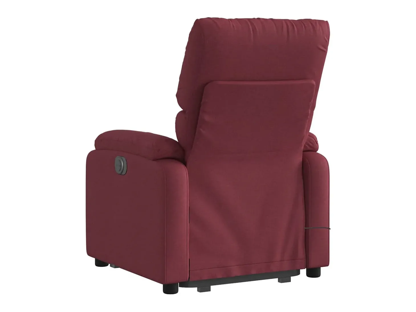 Poltrona de massagens reclin. elevatória tecido vermelho tinto SHL307500