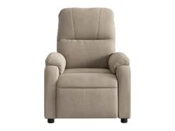 Poltrona de massagens reclinável tecido de microfibra SHL291986