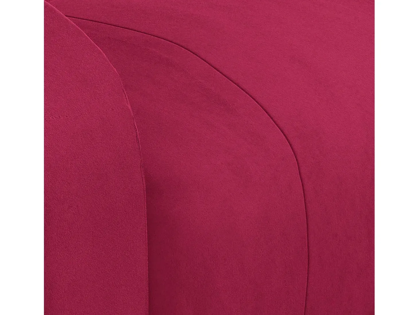 Poltrona de massagens veludo vermelho tinto