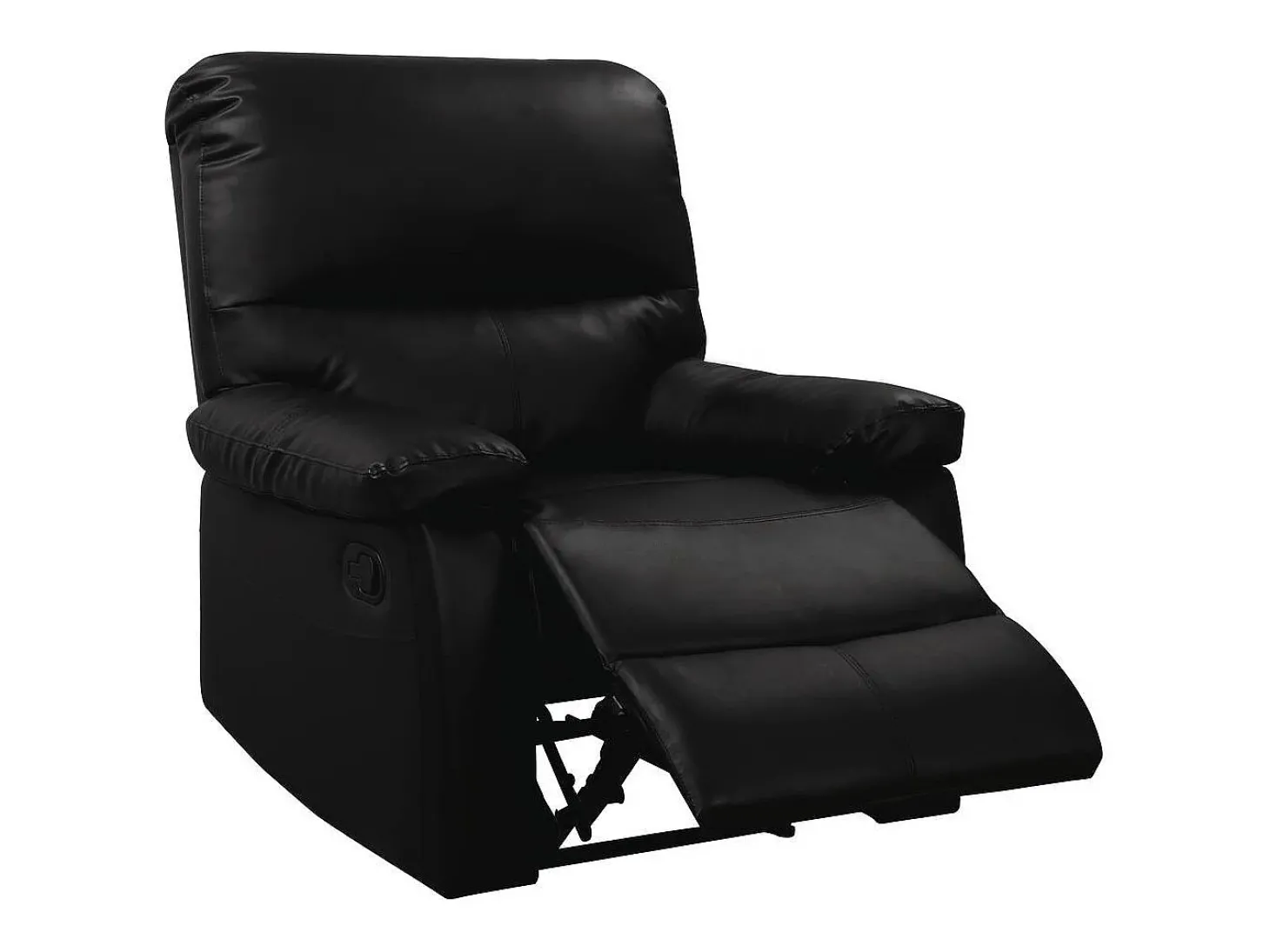 Poltrona de relaxamento "Lincoln" - 90 x 89 x 103 cm - Preto
