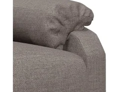 Poltrona elétrica reclinável tecido cinzento-acastanhado SHL694029