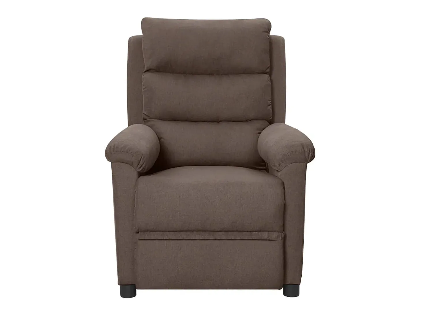 Poltrona elétrica reclinável tecido cinzento-acastanhado SHL663441