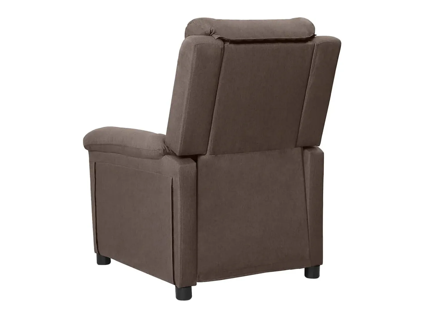 Poltrona elétrica reclinável tecido cinzento-acastanhado SHL663441