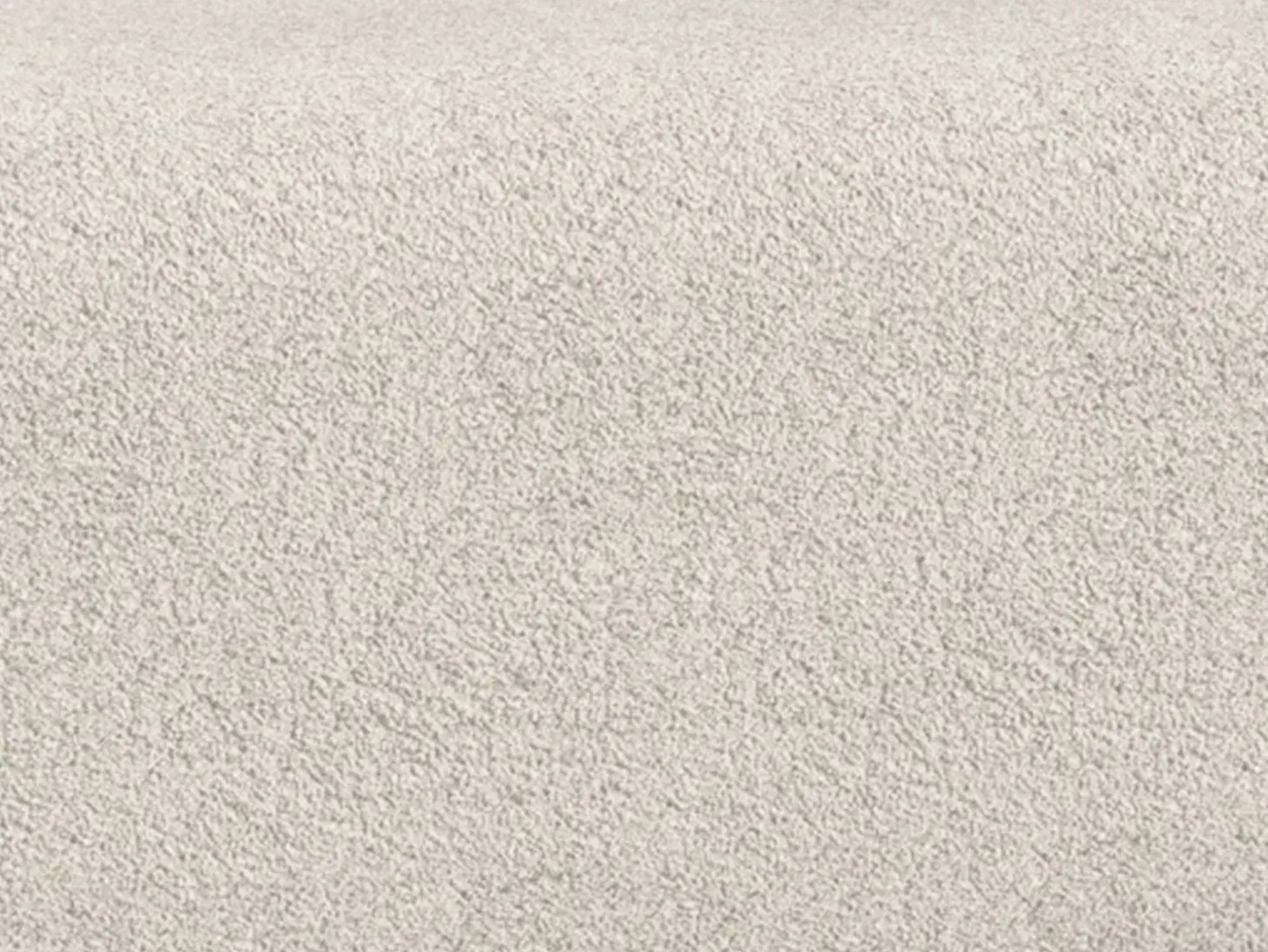 Poltrona em tecido bouclé de cor branco DORIGO
