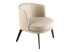 Poltrona em tecido creme 5108 ANGEL CERDA