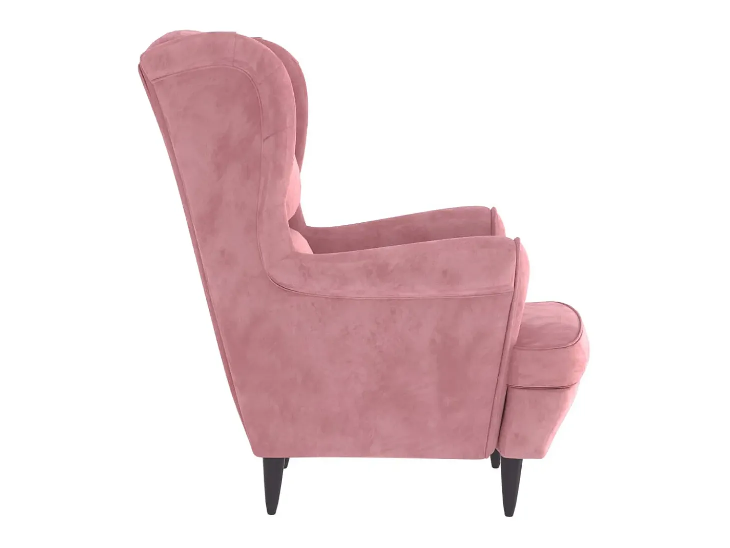 Poltrona em veludo cor-de-rosa PT778781