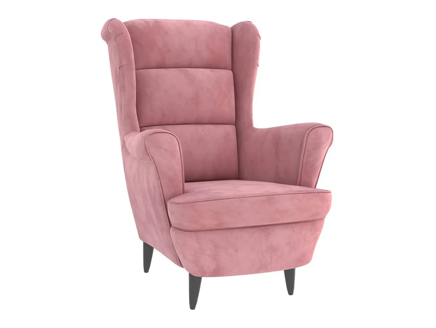 Poltrona em veludo cor-de-rosa PT778781