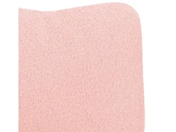 poltrona Rosa 63 x 67 x 94 cm Tecido de Ovelha e Compensado