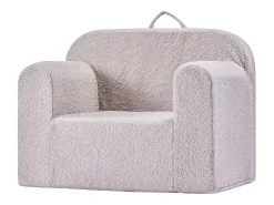 Poltrona SucceBuy para Crianças Confortável, Cadeira Infantil de Espuma com Apoios de Braço e Alça, Sofá para Crianças Removível, em Esponja 28D e Pelúcia