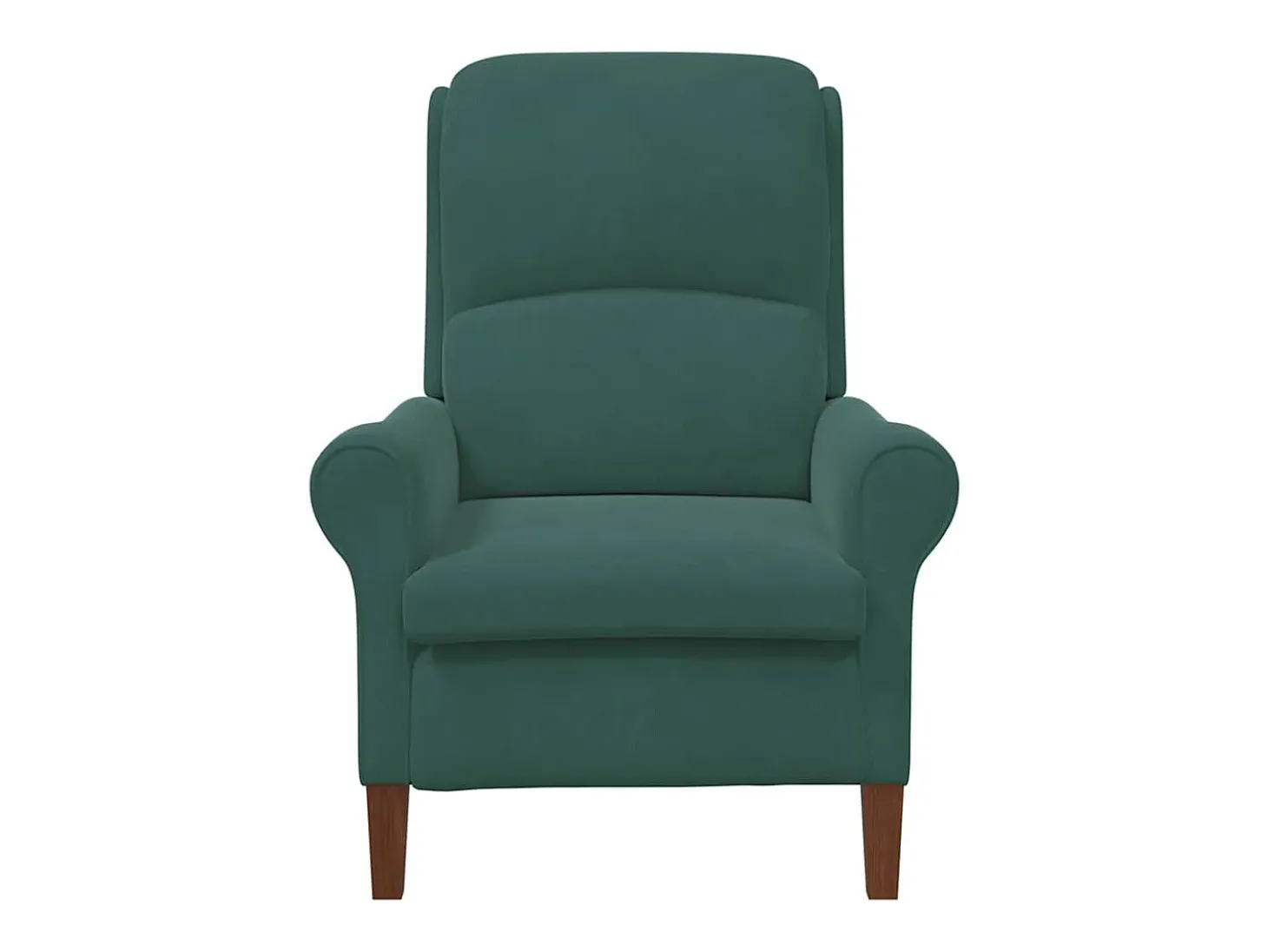 poltrona Verde-escuro 76 x 94 x 102 cm Veludo