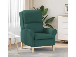 poltrona Verde-escuro 76x94x102 cm tecido SHL149685