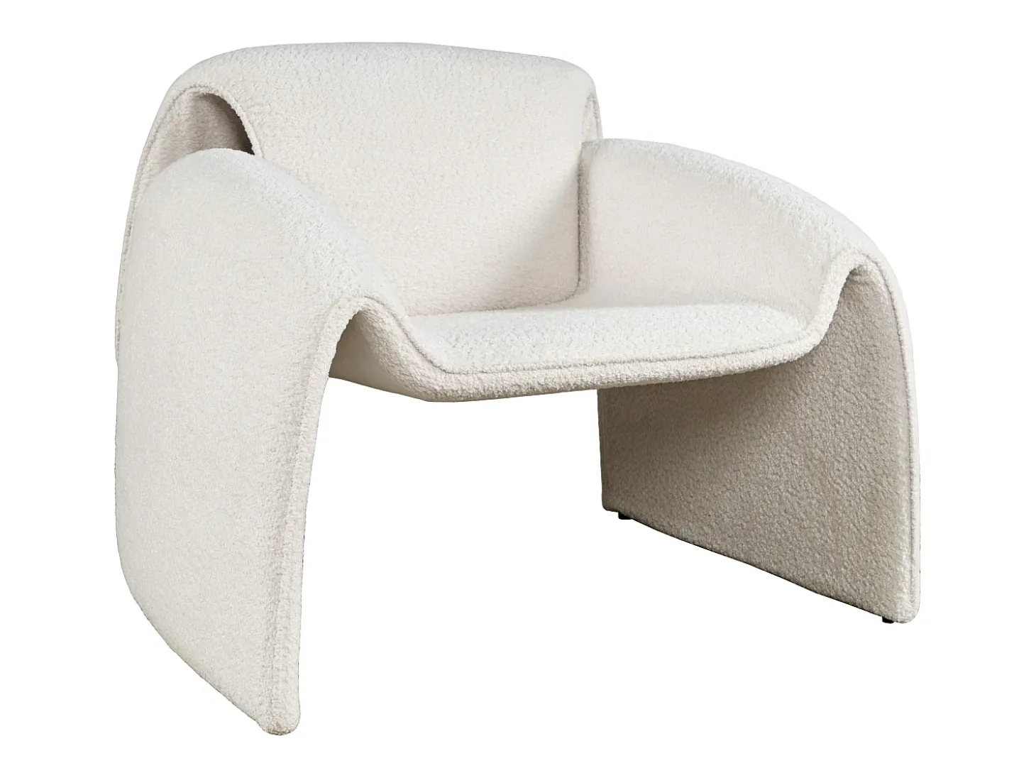 Poltrona 91x78x80 cm branco sujo Leith LET75N