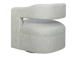 Poltrona 73,5x82,5x76 cm Cinza claro Leith LET73G