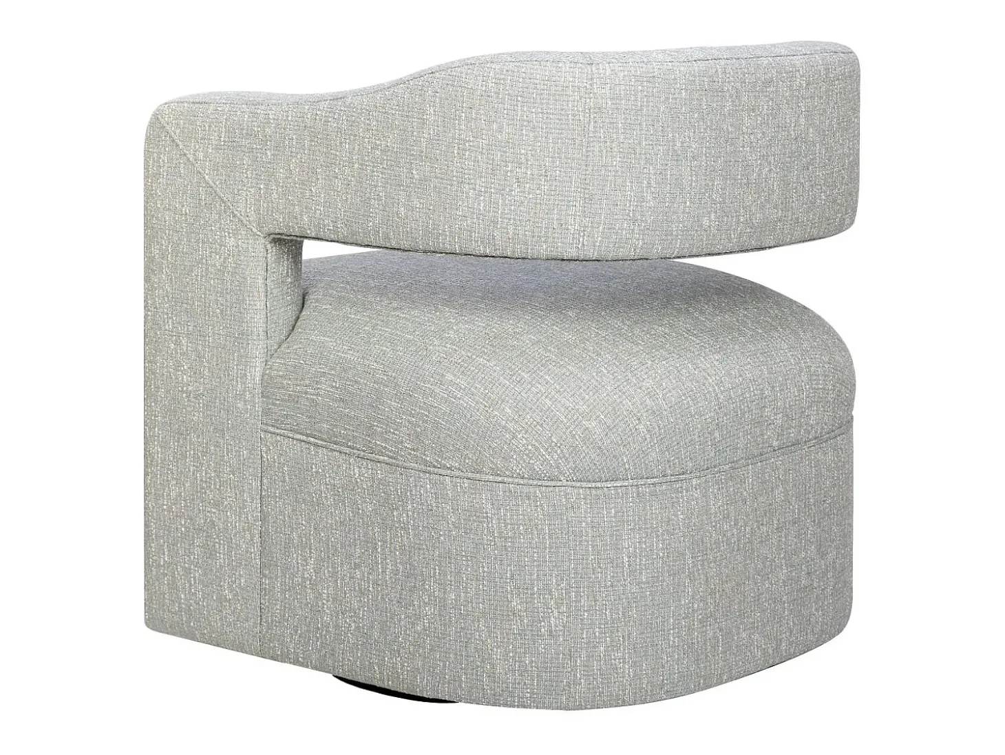 Poltrona 73,5x82,5x76 cm Cinza claro Leith LET73G