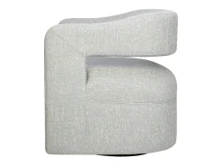 Poltrona 73,5x82,5x76 cm Cinza claro Leith LET73G
