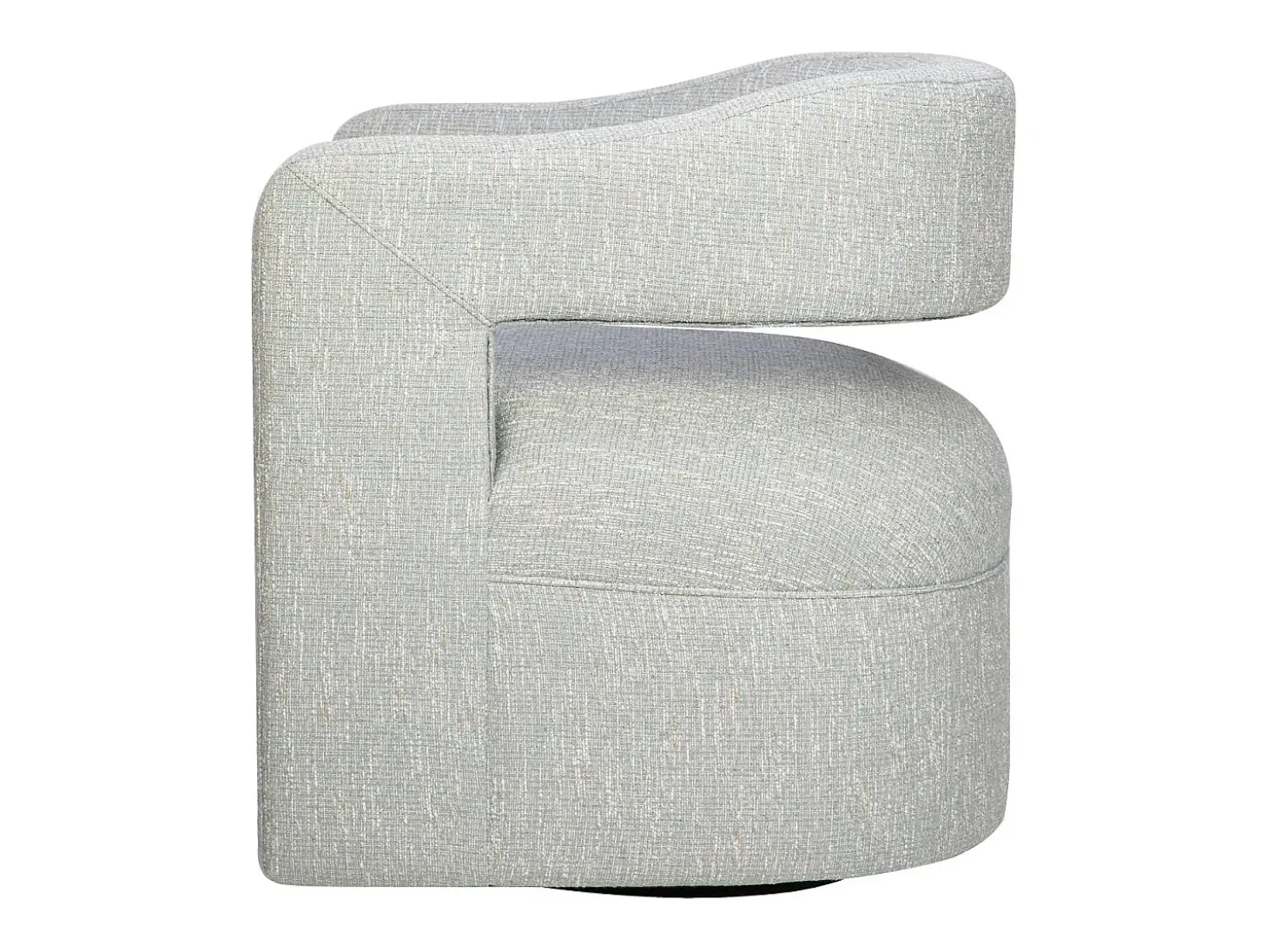 Poltrona 73,5x82,5x76 cm Cinza claro Leith LET73G