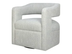 Poltrona 73,5x82,5x76 cm Cinza claro Leith LET73G