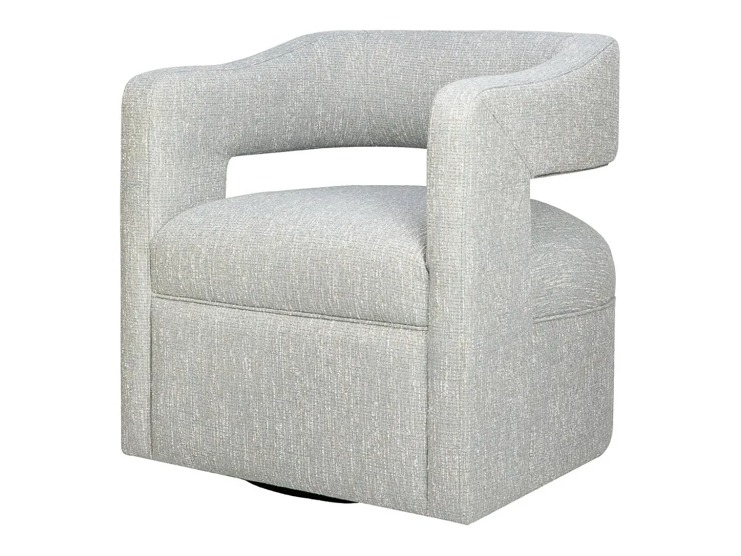 Poltrona 73,5x82,5x76 cm Cinza claro Leith LET73G
