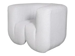 Poltrona 100x75x85 cm cinza claro nua