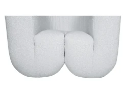 Poltrona 100x75x85 cm cinza claro nua
