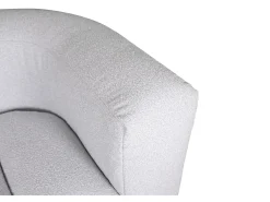 Poltrona 100x75x85 cm cinza claro nua