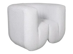 Poltrona 100x75x85 cm cinza claro nua