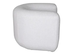 Poltrona 100x75x85 cm cinza claro nua