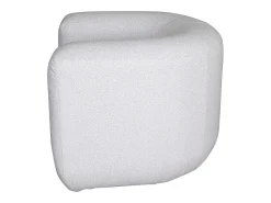 Poltrona 100x75x85 cm cinza claro nua