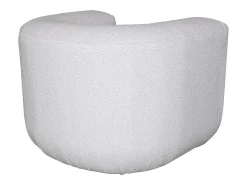 Poltrona 100x75x85 cm cinza claro nua