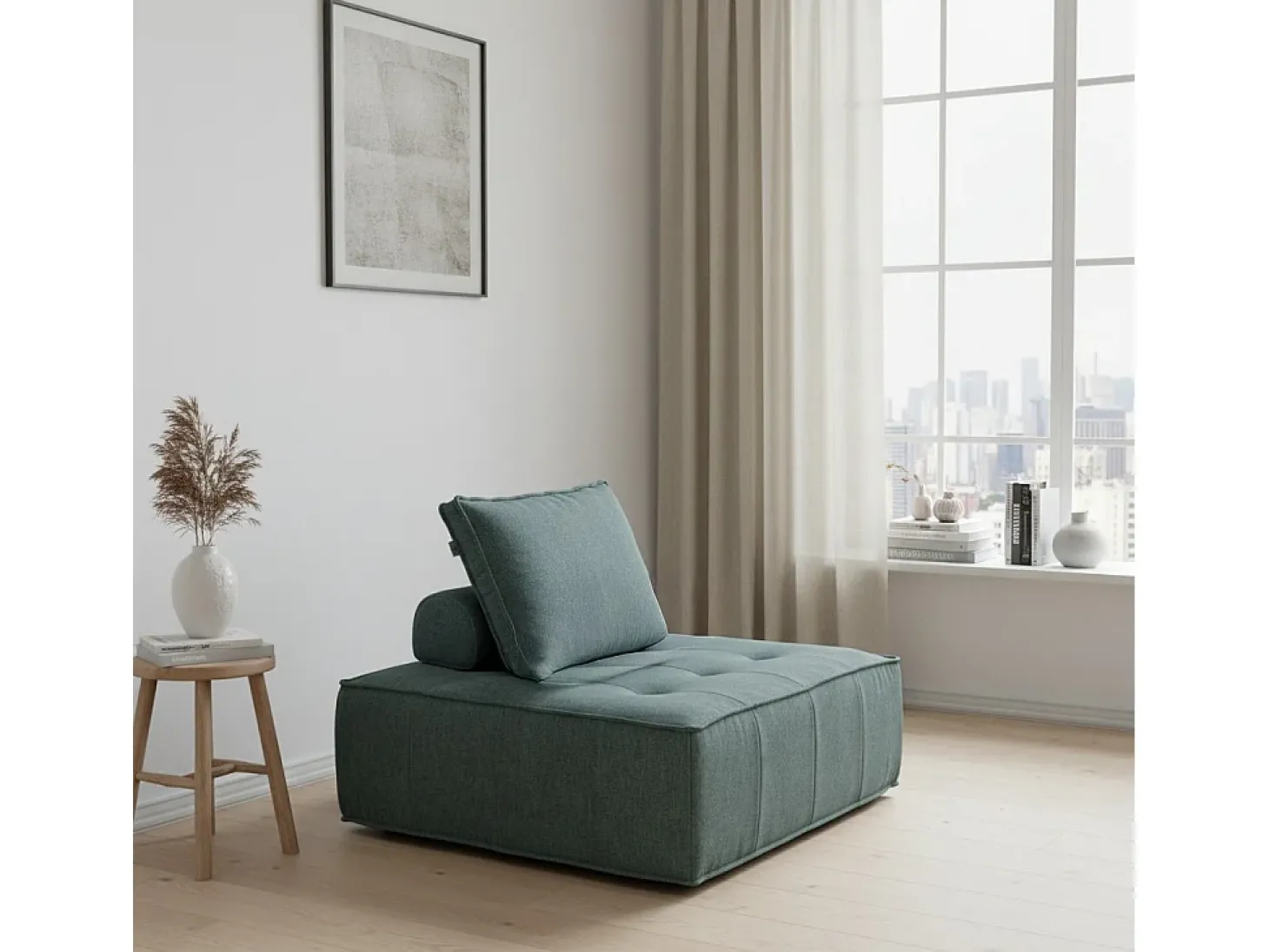 Poltrona Zen 1 lugar - sálvia