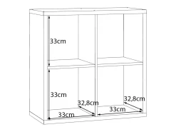 Prateleira - aglomerado - branco - MAURO 221