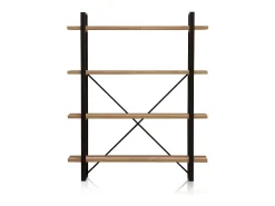 Prateleira alta de tábuas