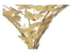 Prateleira Borboleta 19, Ouro, 44,5x24,5x34,5 cm, Kendra Home