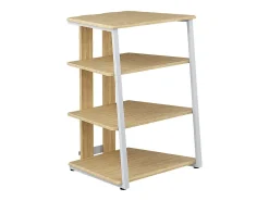 Prateleira de armazenamento sonoma/branco 61x53x78 tonar
