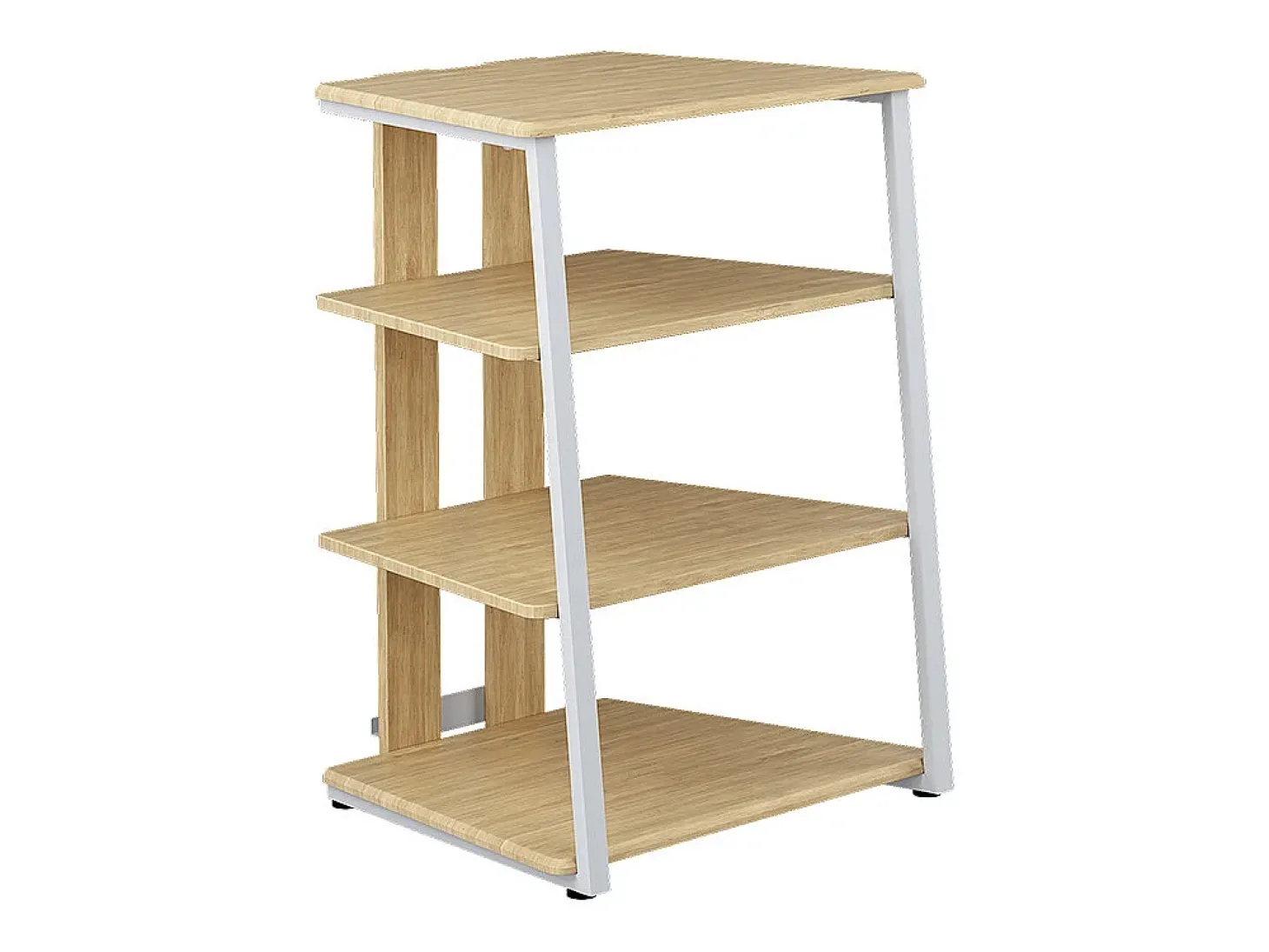 Prateleira de armazenamento sonoma/branco 61x53x78 tonar