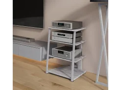 Prateleira de armazenamento cinza 61x53x78 tonar