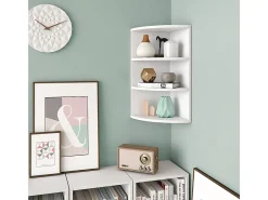 Prateleira de canto branco 30x30x60 ecki