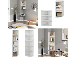 Prateleira de canto branco 40x40x180 fabienne
