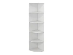 Prateleira de canto branco 40x40x180 fabienne